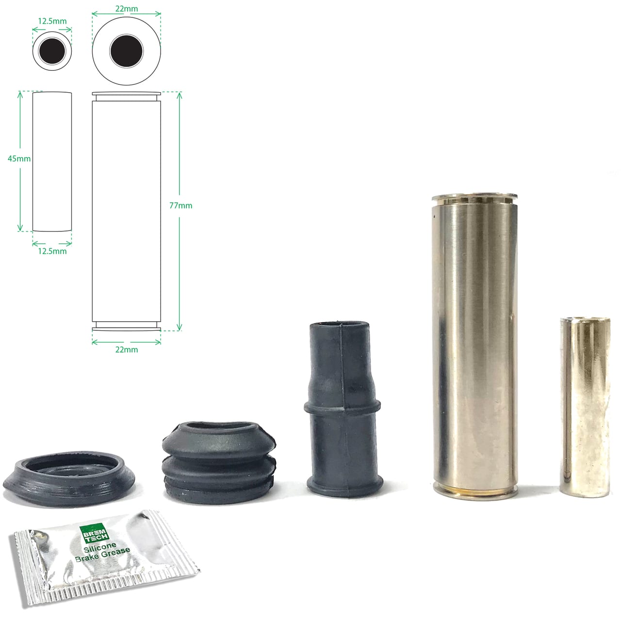 CALIPER GUIDE KIT EACH