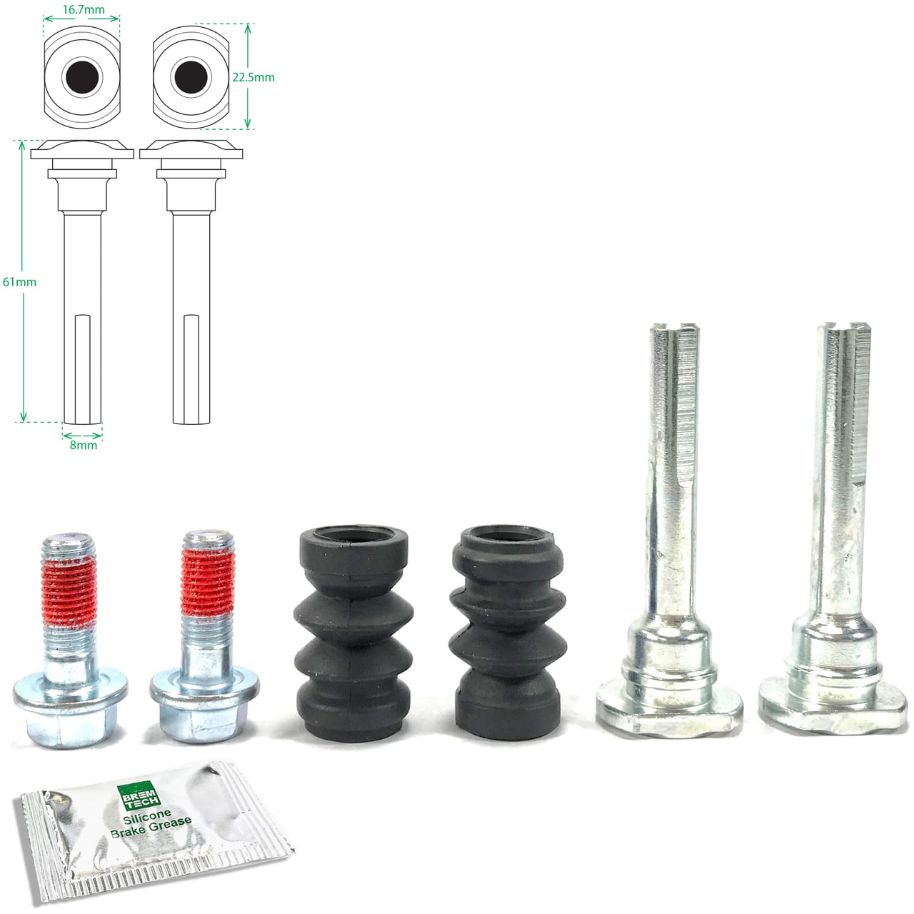 CALIPER FITTING KIT X1