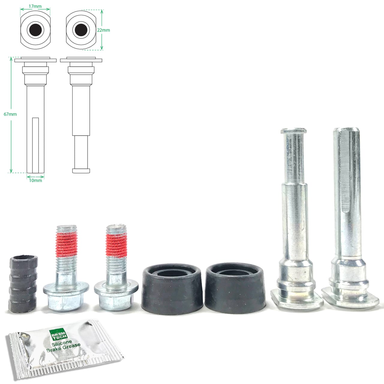 CALIPER FITTING KIT X1