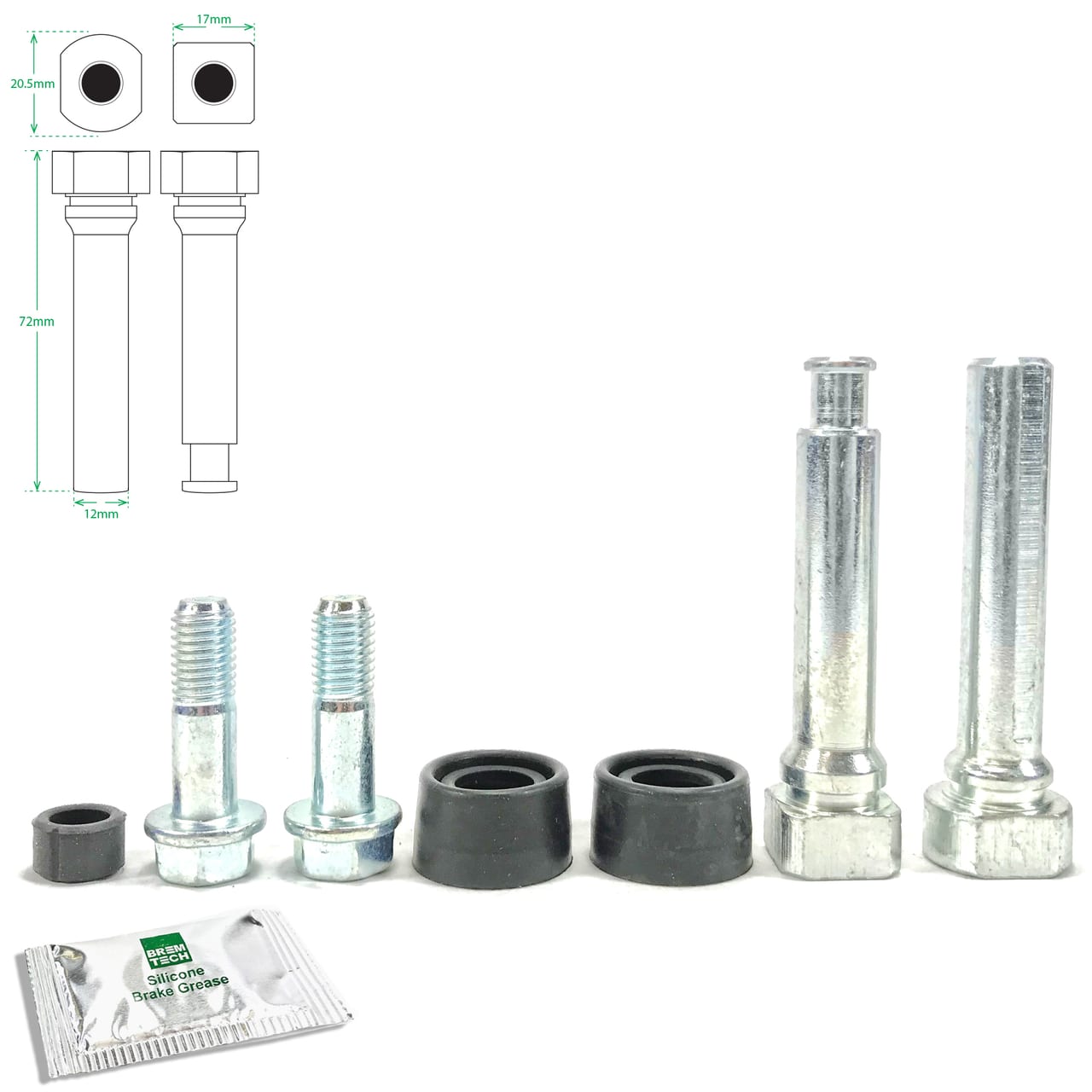 CALIPER FITTING KIT X1