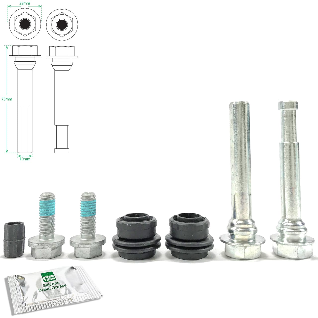 CALIPER FITTING KIT X1