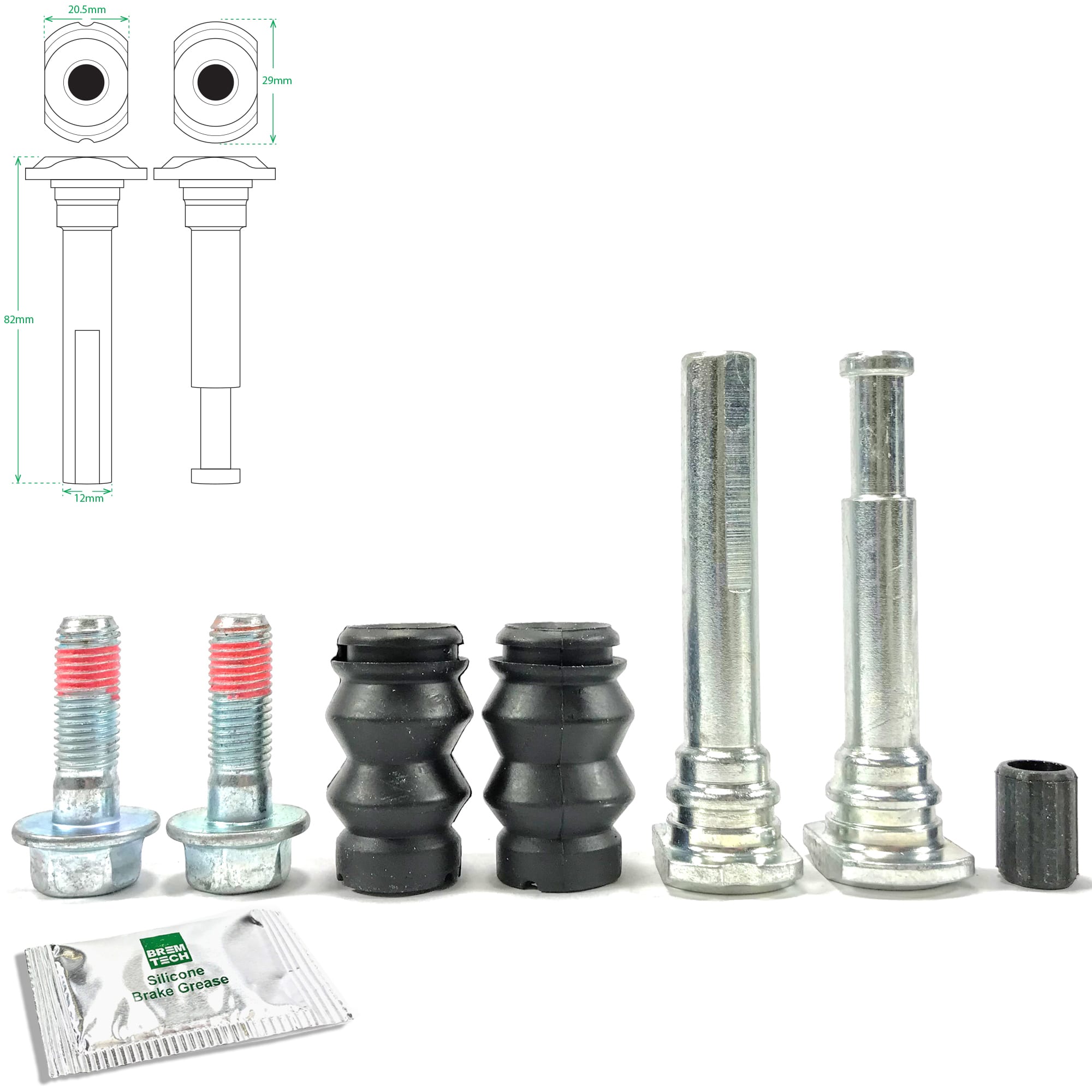 Ford Transit Custom 1620 Transit Custom 2.0 Tdci Rear Brake Calipers