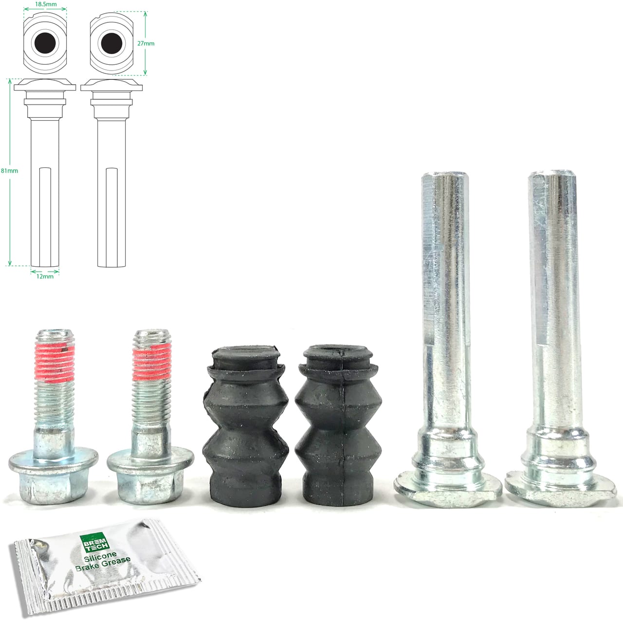CALIPER FITTING KIT X1