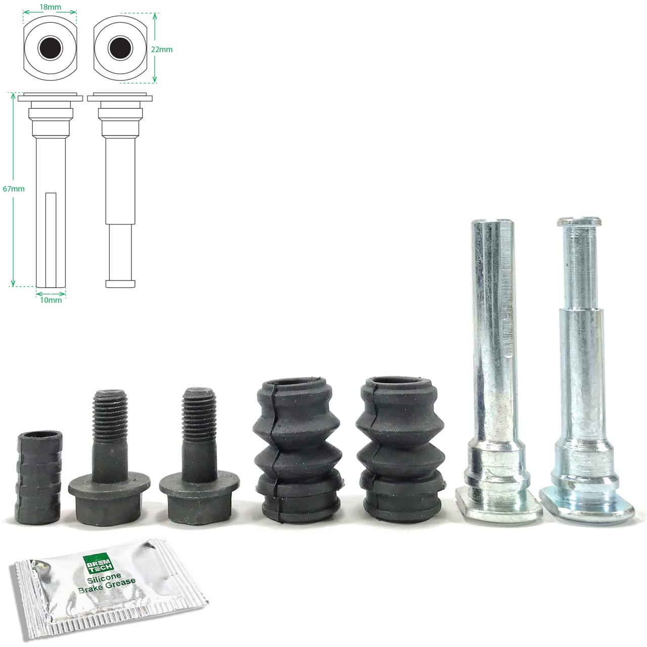 CALIPER FITTING KIT X1