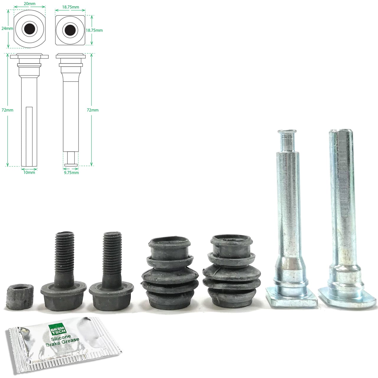 CALIPER FITTING KIT X1