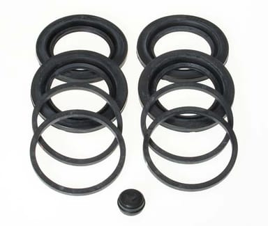 BUDWEG Front Brake Caliper Repair Kit – 4 Pot, Fits Mercedes S-Class W221, Brembo BCK4417A, 2-Year Warranty