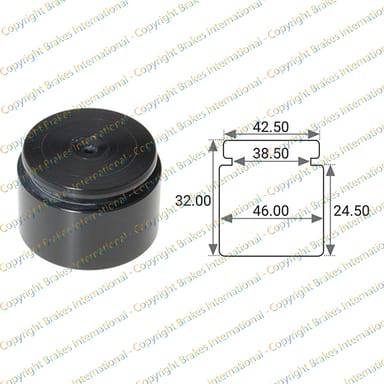 STEEL CAL PISTON EACH