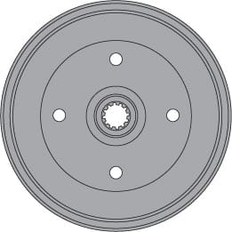 BRAKE DRUM EACH