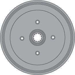 BRAKE DRUM EACH