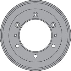 BRAKE DRUM EACH