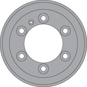 BRAKE DRUM EACH