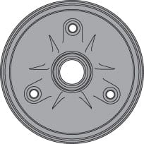 BRAKE DRUM EACH