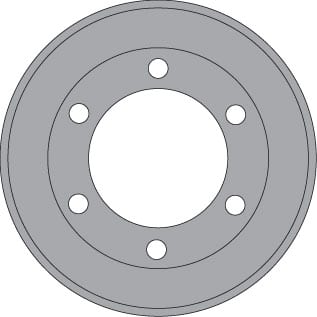 BRAKE DRUM EACH