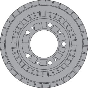 BRAKE DRUM EACH