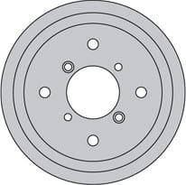 BRAKE DRUM EACH