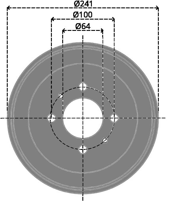 BRAKE DRUM EACH