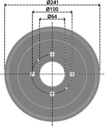 BRAKE DRUM EACH
