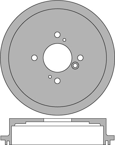 BRAKE DRUM EACH