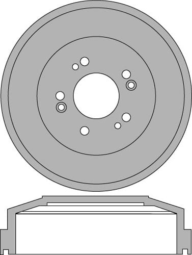 BRAKE DRUM EACH