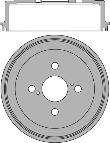 BRAKE DRUM EACH