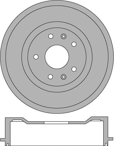BRAKE DRUM EACH