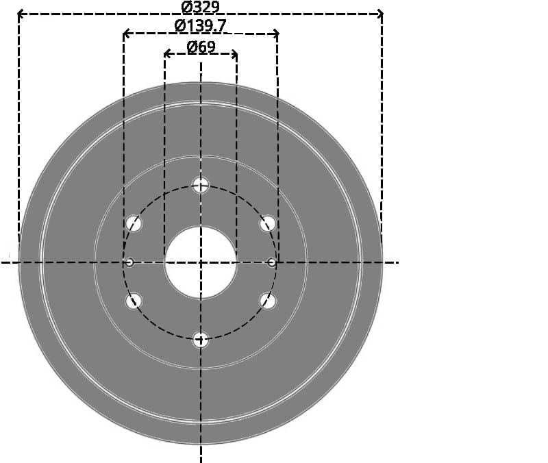 BRAKE DRUM EACH