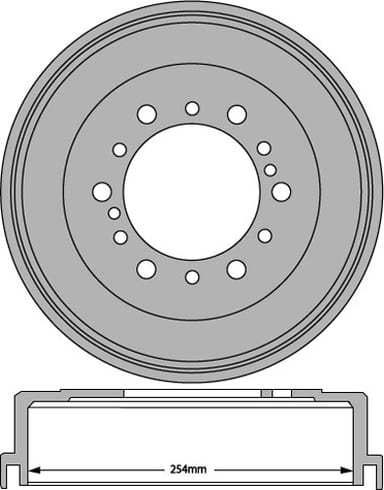 BRAKE DRUM EACH