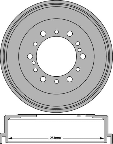 BRAKE DRUM EACH