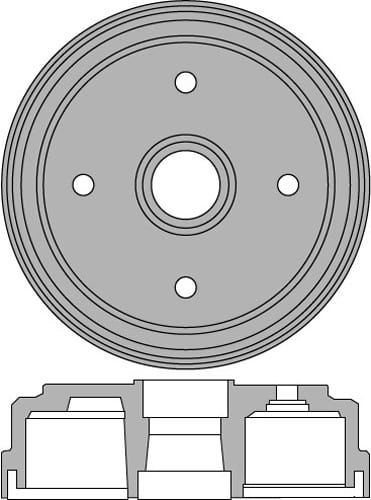 BRAKE DRUM EACH