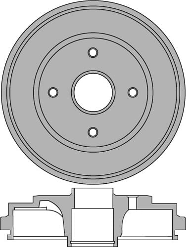 BRAKE DRUM EACH
