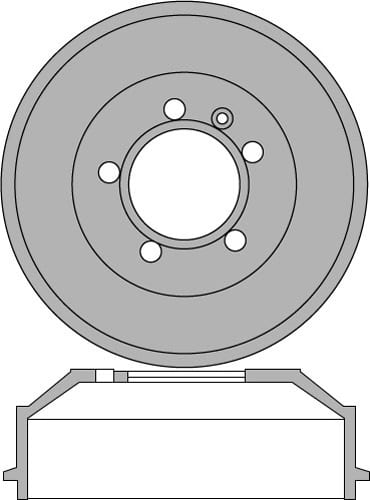 BRAKE DRUM EACH
