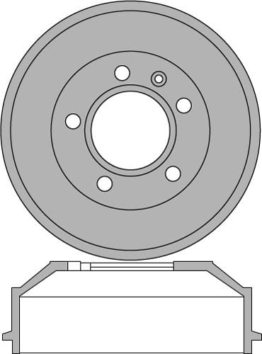 BRAKE DRUM EACH