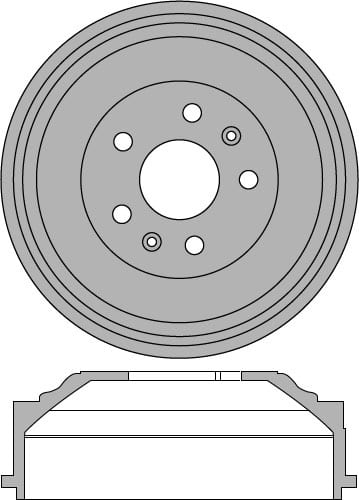 BRAKE DRUM EACH