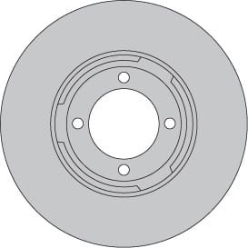 SOLID BRAKE DISC EACH