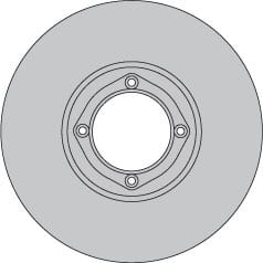 SOLID BRAKE DISC EACH