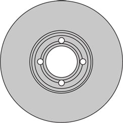 SOLID BRAKE DISC EACH