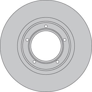 SOLID BRAKE DISC EACH