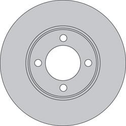 SOLID BRAKE DISC EACH