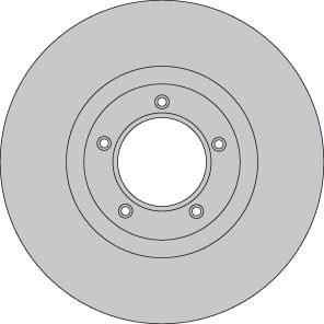 SOLID BRAKE DISC EACH