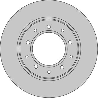 SOLID BRAKE DISC EACH