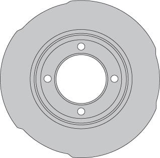 SOLID BRAKE DISC EACH