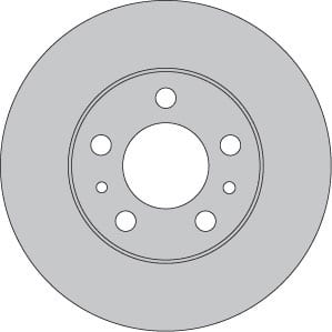 VENTED BRAKE DISC EACH