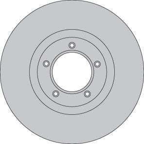 VENTED BRAKE DISC EACH