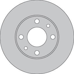 SOLID BRAKE DISC EACH