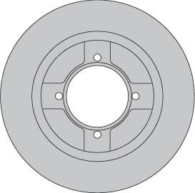 SOLID BRAKE DISC EACH