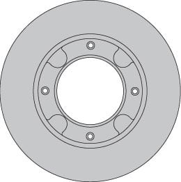 SOLID BRAKE DISC EACH