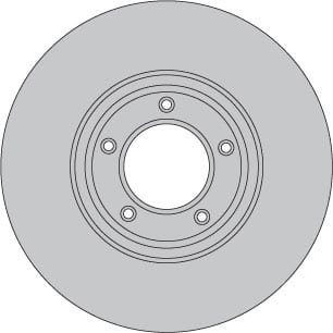 VENTED BRAKE DISC EACH