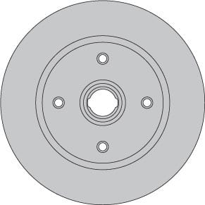 SOLID BRAKE DISC EACH