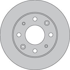 SOLID BRAKE DISC EACH