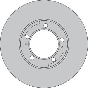 VENTED BRAKE DISC EACH